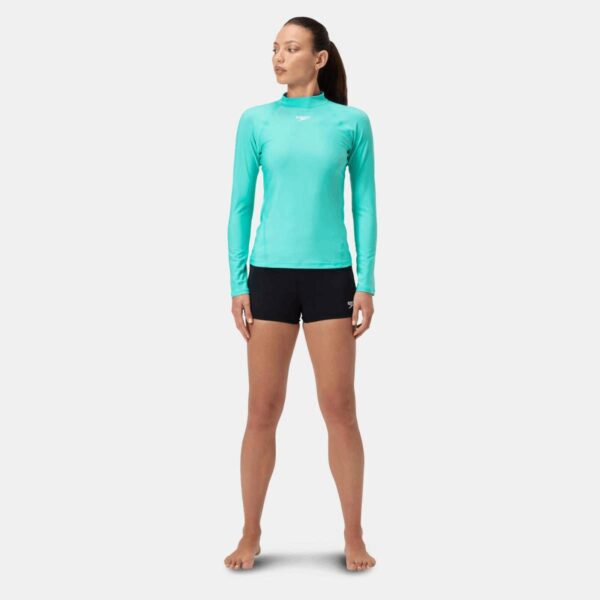Rashguard Speedo M/L Essential mujer aqua - Imagen 3