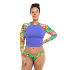 Rashguard corto Eidon M/L Fiesta Kiko mujer