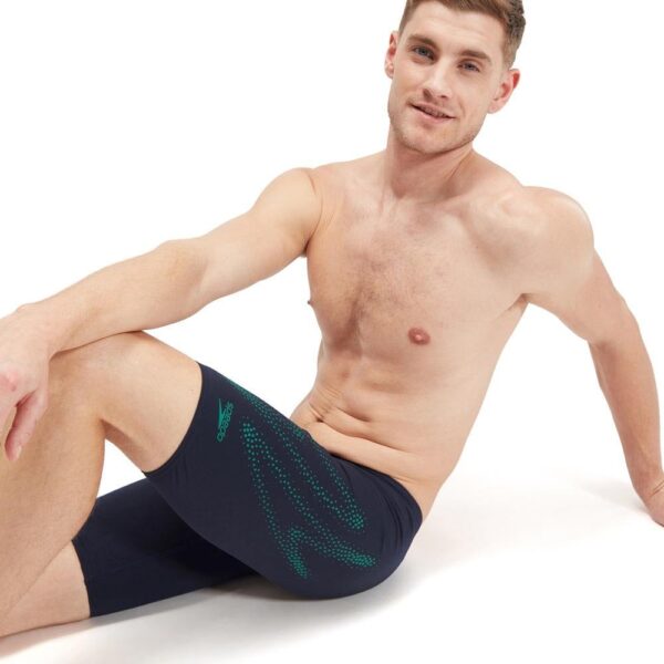 Jammer Speedo EcoEndurance+ HyperBoom Placement hombre azul/verde - Imagen 3