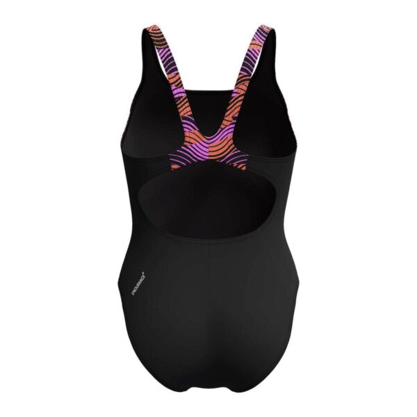 Calzoneta Speedo Endurance+ HyperBoom Splice Muscleback mujer negro/rosado - Imagen 2