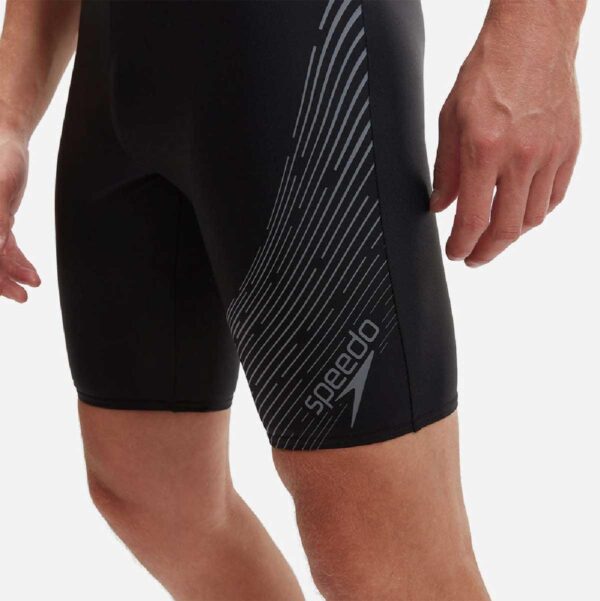 Jammer Speedo Medley Logo hombre negro/gris - Imagen 3