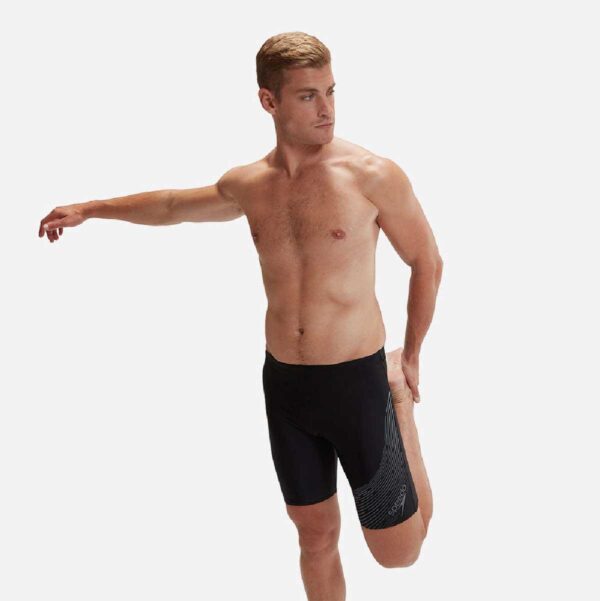 Jammer Speedo Medley Logo hombre negro/gris - Imagen 4