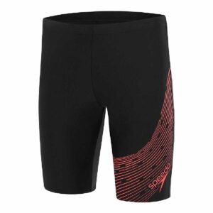 Jammer Speedo Medley Logo hombre negro/rojo