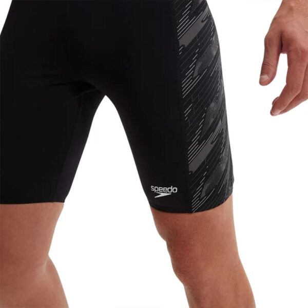 Jammer Speedo Endurance+ HyperBoom Panel hombre negro/blanco - Imagen 2