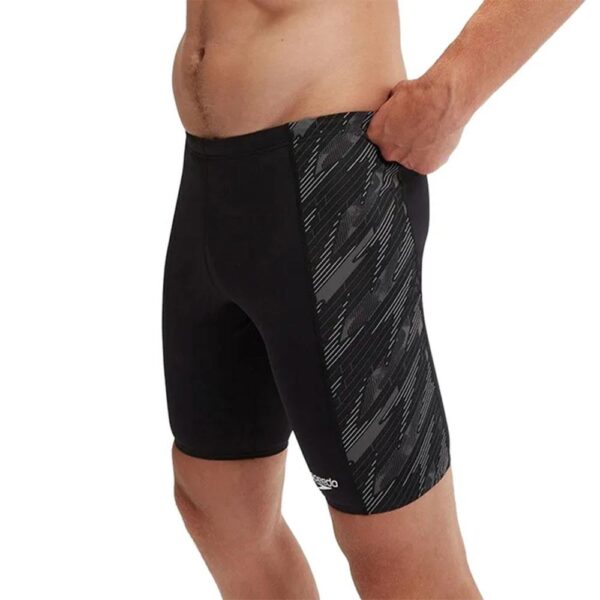 Jammer Speedo Endurance+ HyperBoom Panel hombre negro/blanco - Imagen 3