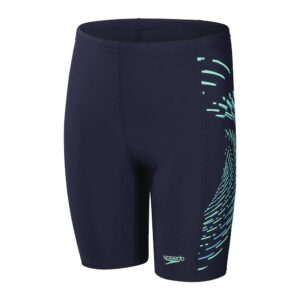 Jammer Speedo Plastisol Placement niño azul/verde