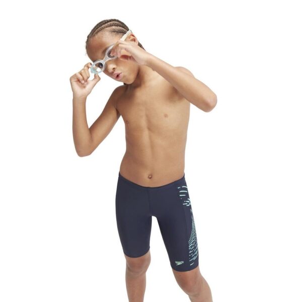 Jammer Speedo Plastisol Placement niño azul/verde - Imagen 3