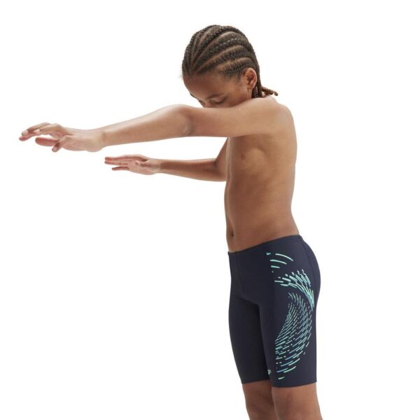 Jammer Speedo Plastisol Placement niño azul/verde - Imagen 4
