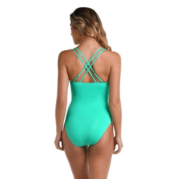 Calzoneta LB seafoam lace up - Imagen 2