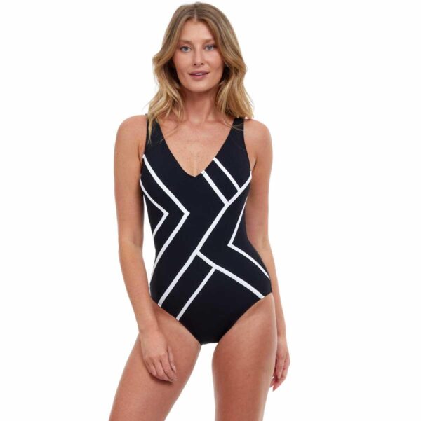 Calzoneta Gottex Mirage v neck negra