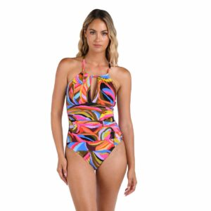 Calzoneta LB Tropic Waves cuello alto