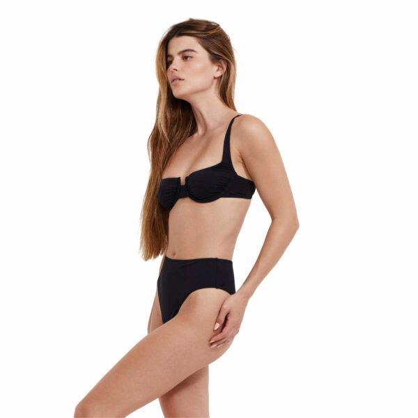 Top Flirtt underwire retro negro - Imagen 2