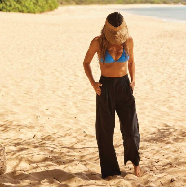 Pantalon BG Vapor Coast negro mujer - Imagen 7