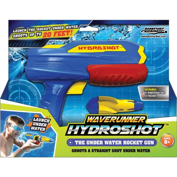 Pistola WaveRunner Hydroshot debajo de agua