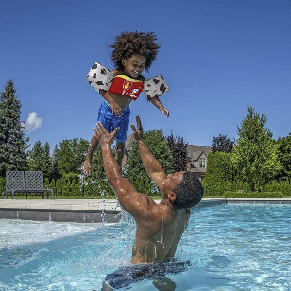 Puddle Jumper Swimways Trainer Paw Patrol Marshall 33-55 lbs - Imagen 6