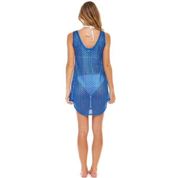 Salida Elif W2T tank chevron azul y negro - Imagen 3
