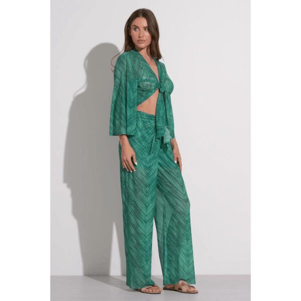 Crop top Elan Aqua Havana - Imagen 2