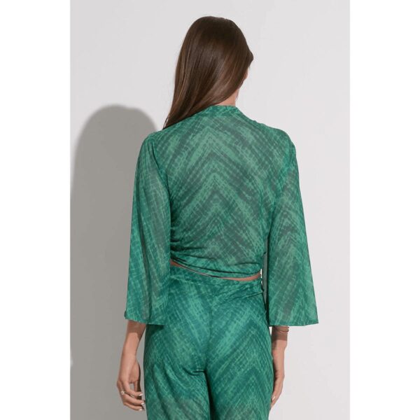 Crop top Elan Aqua Havana - Imagen 3