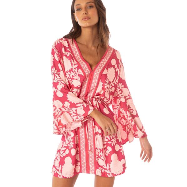 Vestido corto Maaji HS25 Candy Flowery Joy - Imagen 4