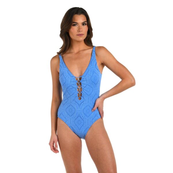 Calzoneta LB Mantra Medallion Plunge