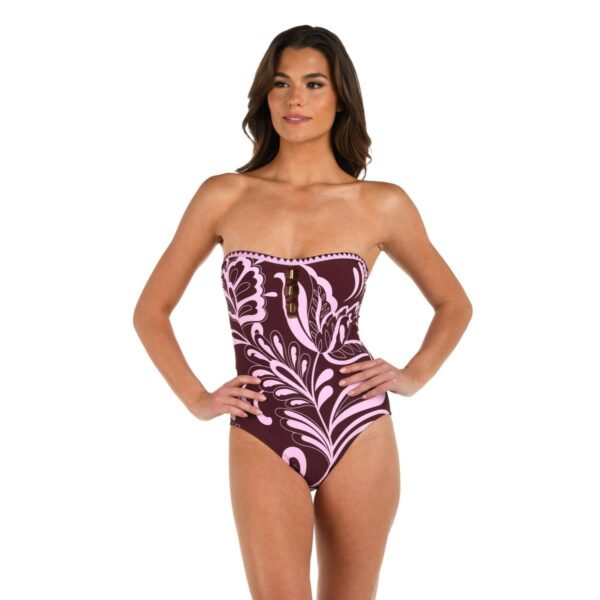 Calzoneta LB Fiji Flora strapless bandeau - Imagen 3
