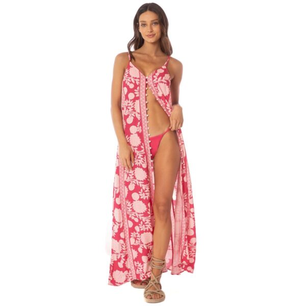 Vestido largo Maaji HS25 Candy Flowery Oasis - Imagen 2
