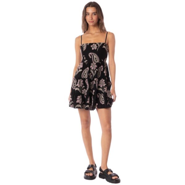 Vestido corto Maaji SS25 Midnight Paisley Emily - Imagen 4