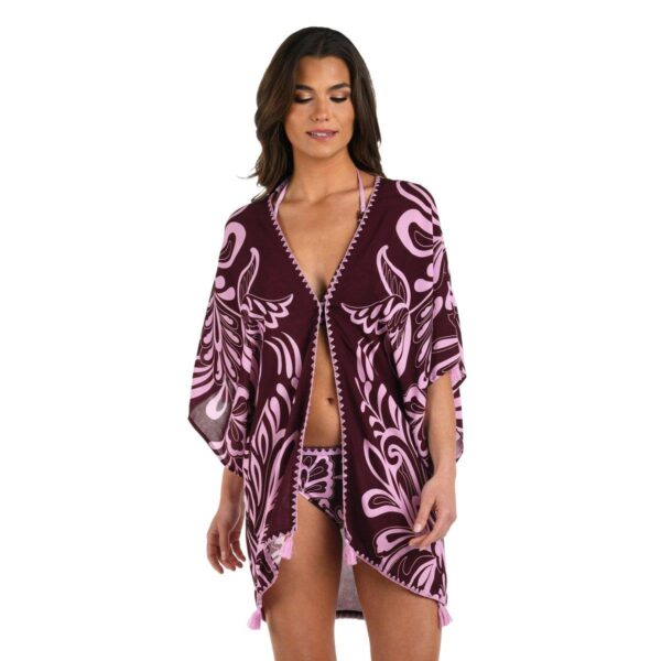Kimono LB corto Fiji Flora