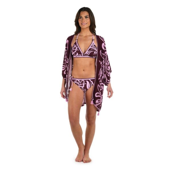 Kimono LB corto Fiji Flora - Imagen 2
