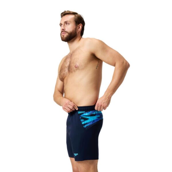 Calzoneta Speedo playa Xpress Lite Panel hombre azul/aqua - Imagen 2