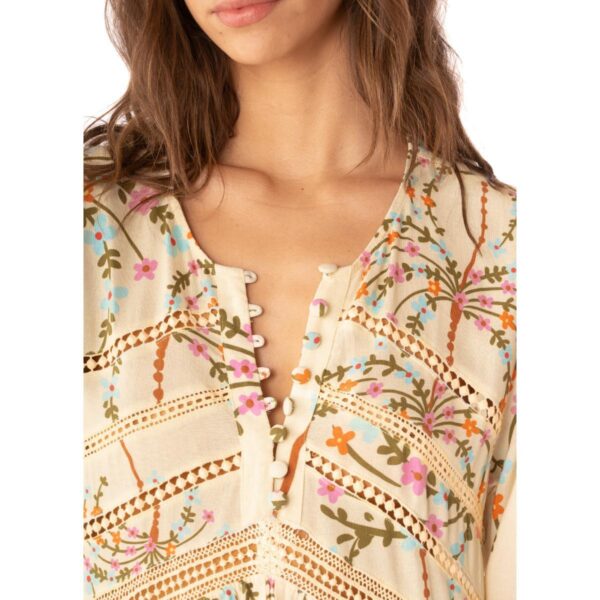 Vestido corto Maaji SS25 Sandstone Tropics Boho - Imagen 5