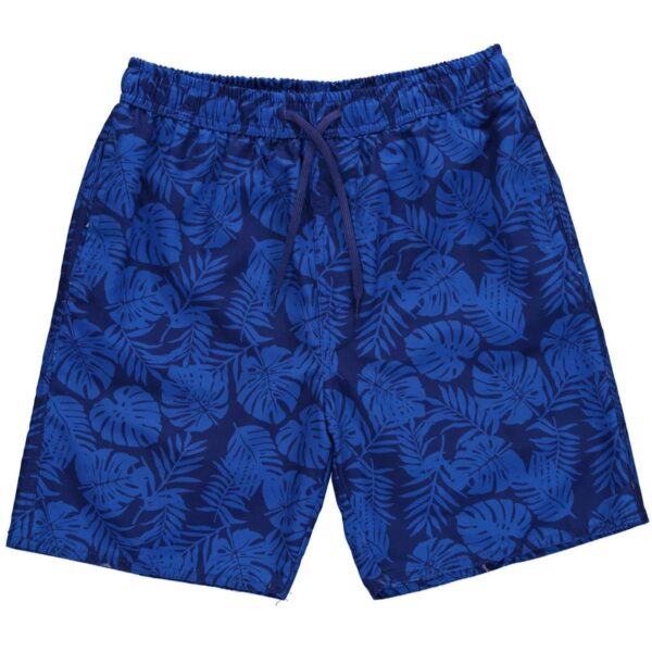 Calzoneta Quad Seven SS con boxer azul hojas de leon niño 8-16yr
