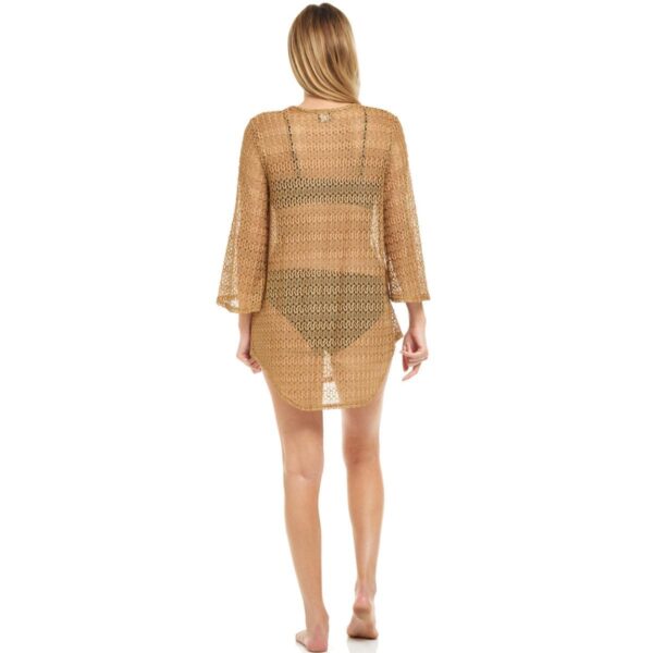Salida Jordan Taylor Glam dorada cuello V - Imagen 3