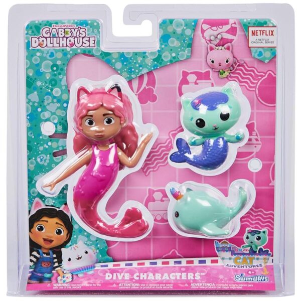 Dive Gabby Dollhouse Character Swimways