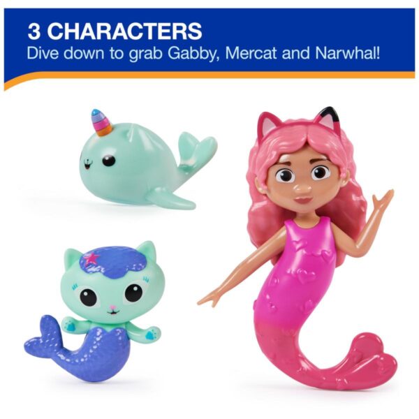 Dive Gabby Dollhouse Character Swimways - Imagen 2