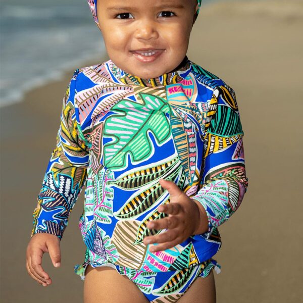 Set de Rashguard LB M/L 2pzs Neon Nights niña 2-6yr - Imagen 3