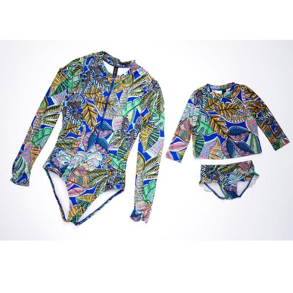 Set de Rashguard LB M/L 2pzs Neon Nights niña 2-6yr - Imagen 5