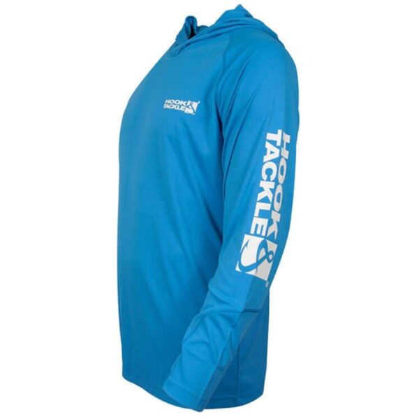 Rashguard Hook & Tackle Seamount capuchon M/L azul royal hombre - Imagen 2