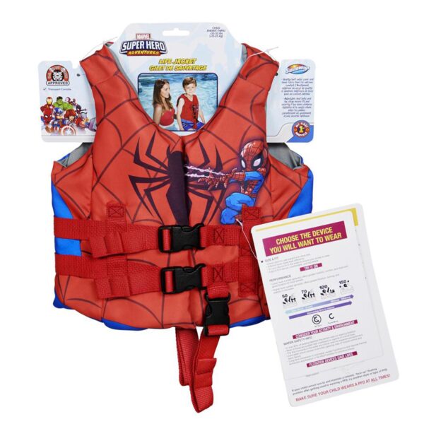 Salvavidas Swimways Nylon Spiderman Child 33-55 lbs - Imagen 2