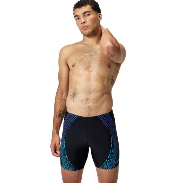 Mid Jammer Speedo Duo Logo hombre negro/aqua - Imagen 2