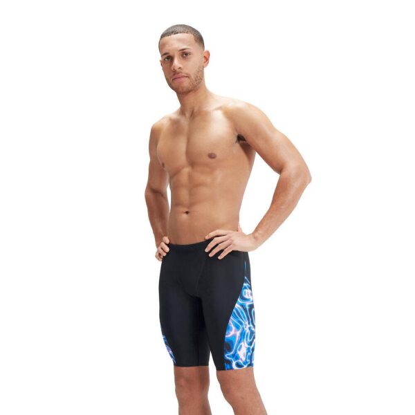 Jammer Speedo Allover Digi V-Cut hombre negro/x-ray - Imagen 2