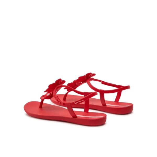 Sandalia Ipanema Duo Flower roja mujer - Imagen 3