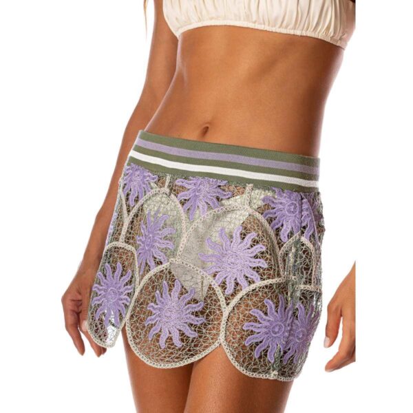 Falda corta Maaji SP26 Golden Sun Bow - Imagen 4
