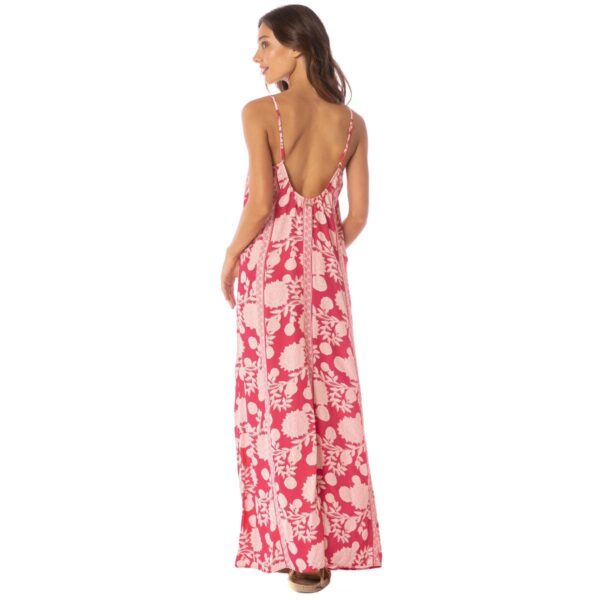 Vestido largo Maaji HS25 Candy Flowery Oasis - Imagen 3