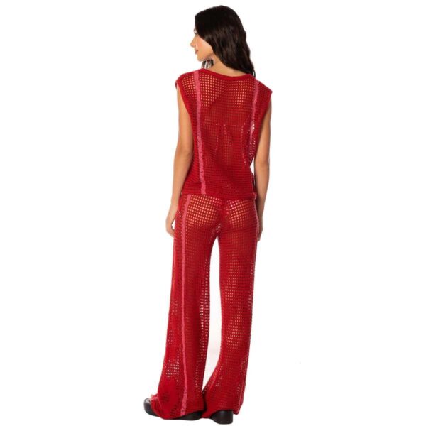 Camisa Maaji SP26 Flame Coral Plum - Imagen 2
