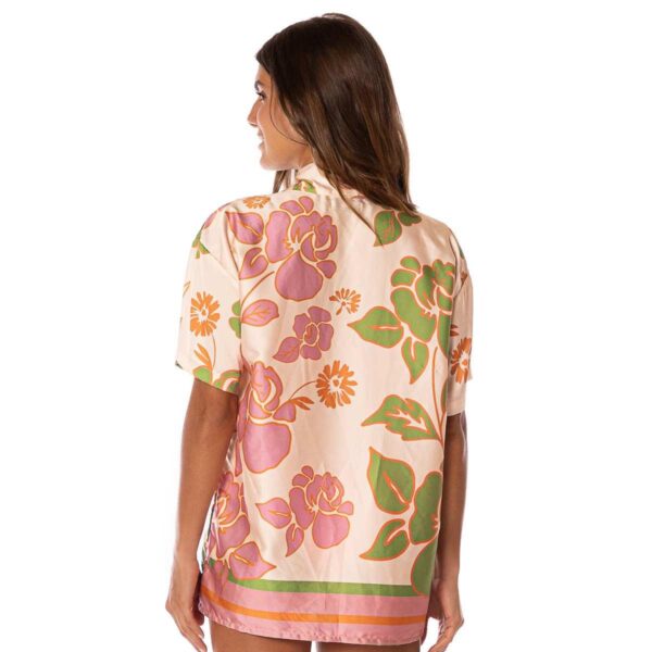 Camisa Maaji SP26 Floating Blooms Noise - Imagen 2