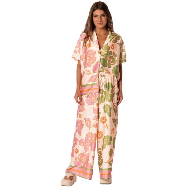 Camisa Maaji SP26 Floating Blooms Noise - Imagen 3