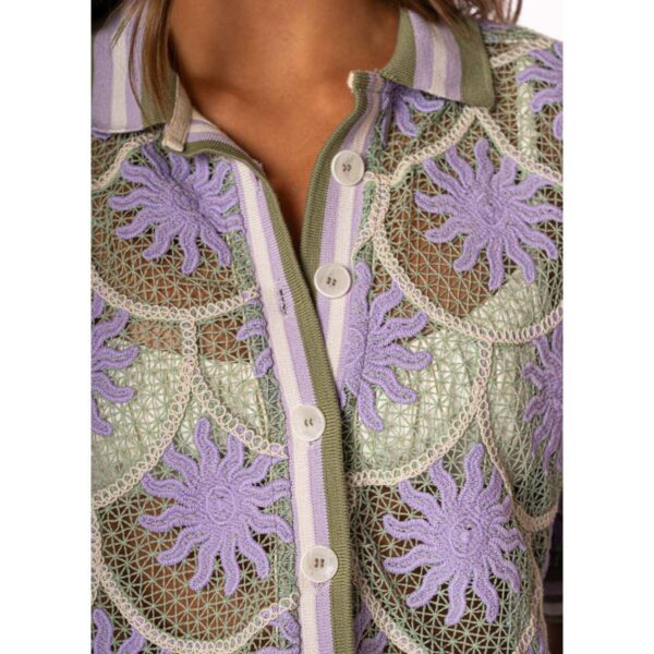 Camisa Maaji SP26 Golden Sun Solene - Imagen 4