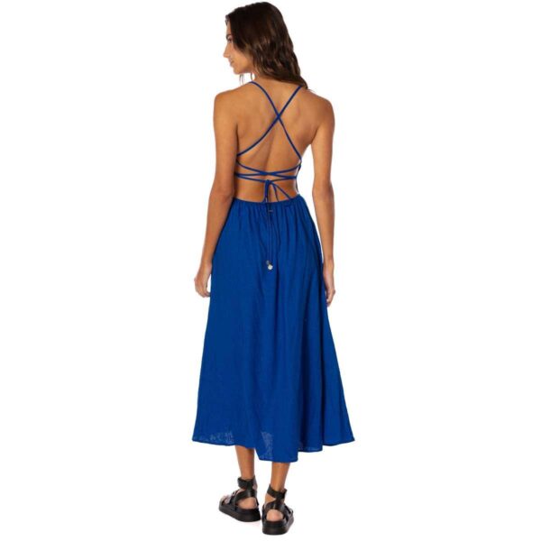 Vestido largo Maaji SP26 Cobalt Blue Remi - Imagen 2