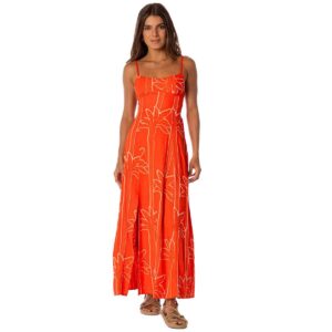 Vestido largo Maaji SP26 Palm Plantation Lupine